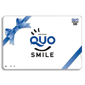 QUOカード(500円分)